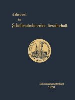 Jahrbuch Der Schiffbautechnischen Gesellschaft