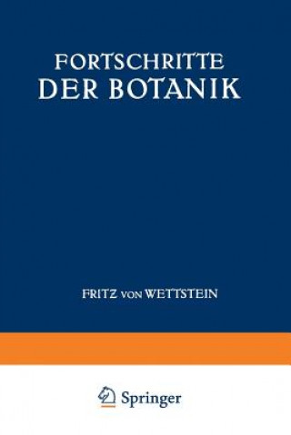 Fortschritte Der Botanik