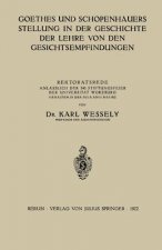 Goethes Und Schopenhauers Stellung in Der Geschichte Der Lehre Von Den Gesichtsempfindungen