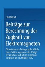 Beitrage Zur Berechnung Der Zugkraft Von Elektromagneten
