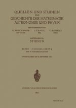 Quellen Und Studien ƶur Geschichte Der Mathematik Astronomie Und Physik