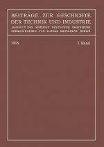Beitrage Zur Geschichte Der Technik Und Industrie