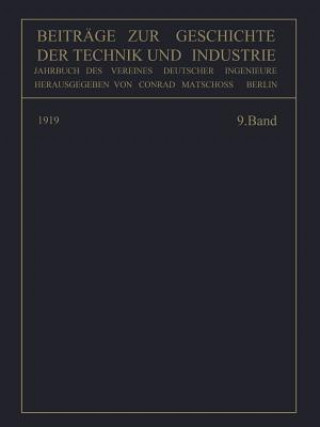 Beitrage Zur Geschichte Der Technik Und Industrie