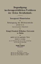 Begnadigung Im Ehrengerichtlichen Verfahren Der Freien Berufsstande