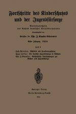 Fortschritte Des Kinderschutzes Und Der Jugendfursorge