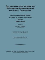 UEber Das Dielektrische Verhalten Von Niederspannungskondensatoren Mit Geschichteter Papierisolation