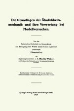 Grundlagen Der AEhnlichkeitsmechanik Und Ihre Verwertung Bei Modellversuchen
