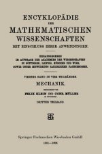 Encyklopadie Der Mathematischen Wissenschaften Mit Einschluss Ihrer Anwendungen