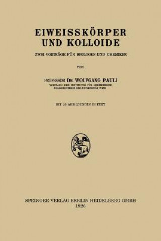 Eiweisskoerper Und Kolloide