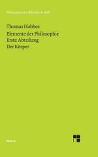 Elemente der Philosophie. Erste Abteilung
