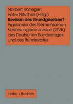 Revision Des Grundgesetzes?