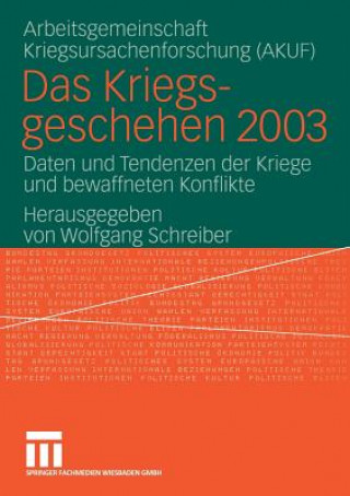Kriegsgeschehen 2003
