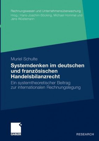 Systemdenken Im Deutschen Und Franzoesischen Handelsrecht