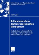 Kulturstandards Im Deutsch-Franz sischen Management