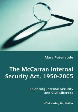 McCarran Internal Security Act, 1950-2005