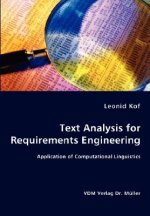 Text Analysis for Requirements Engineering- Application of Computational Linguistics