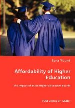Affordability of Higher Education - The Impact of State Higher Education Boards