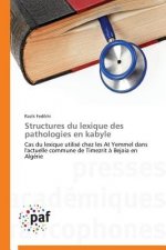 Structures Du Lexique Des Pathologies En Kabyle