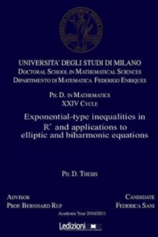 Exponential-Type Inequalities in ℝn and Applications to Elliptic and Biharmonic Equations