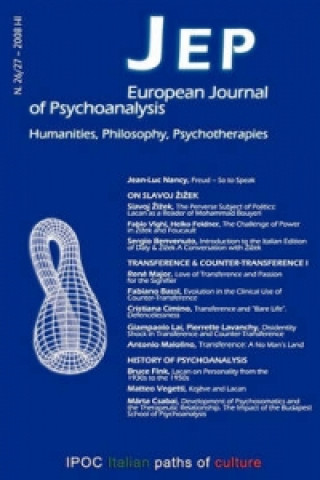 European Journal of Psychoanalysis 26/27