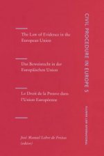 Law of Evidence in the European Union