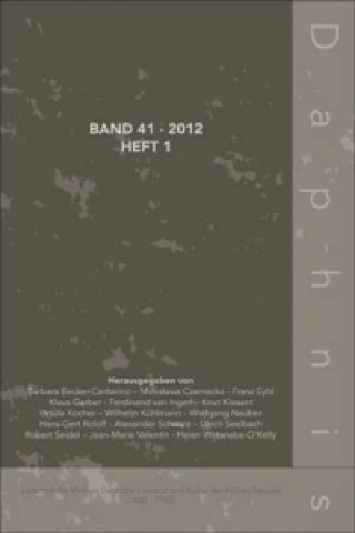 Daphnis, Band 41 - 2012, Heft 1