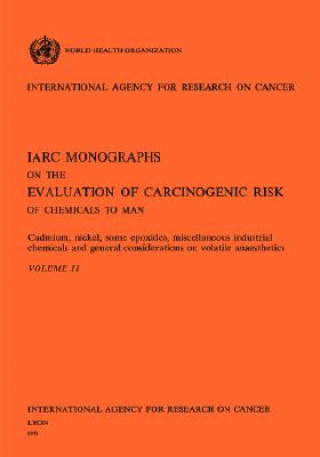 Cadmium, Nickel, Some Epoxides, Miscella Neous Industrial Chemicals and General Considerations on Volatile Anaesthetics. IARC Vol 11