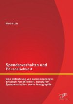 Spendenverhalten und Persoenlichkeit
