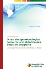 O uso das geotecnologias como recurso didatico nas aulas de geografia