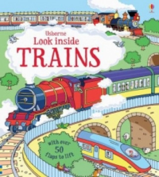 Look Inside Trains (Alex Frith)(Leporelo)