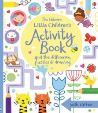 Little Children's Activity Book spot-the-difference, puzzles and drawing