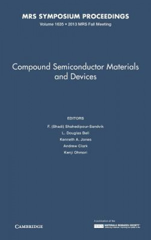 Compound Semiconductor Materials and Devices: Volume 1635