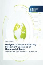 Analysis Of Factors Affecting Investment Decisions Of Commercial Banks