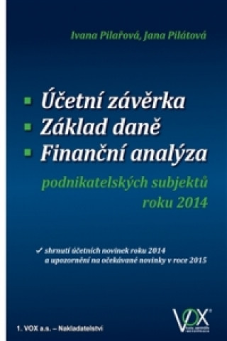 Účetní závěrka - Základ daně - Finanční analýza