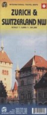 International Travel Map ITM Zurich/NW Switzerland