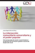 interaccion comunitaria universitaria y el poder popular