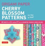 Origami Paper- Cherry Blossom Prints- Small 6 3/4