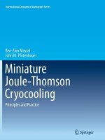 Miniature Joule-Thomson Cryocooling