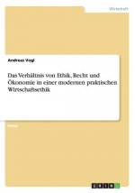 Das Verhaltnis von Ethik, Recht und OEkonomie in einer modernen praktischen Wirtschaftsethik
