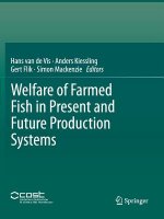 Welfare of Farmed Fish in Present and Future Production Systems