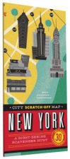 City Scratch-off Map: New York