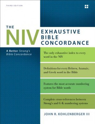 NIV Exhaustive Bible Concordance, Third Edition