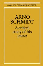 Arno Schmidt: A Critical Study of his Prose