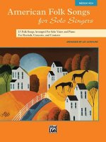 AMERICAN FOLK SONGS SOLO HIGH BOOK