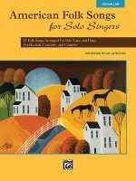 AMERICAN FOLK SONGS SOLO LOW BOOK