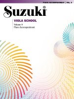 SUZUKI VIOLA SCHOOL PIANO ACC 9