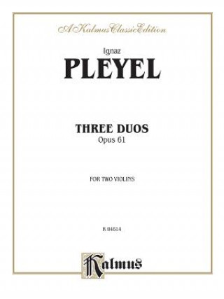 PLEYEL 3 DUOS OP 61