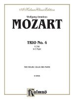 MOZART TRIO NO 4 IN C MAJ K 548