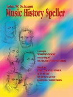 SCHAUM MUSIC HISTORY SPELLER