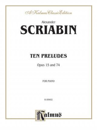 SCRIABIN 10 PRELUDES OP1574 PS